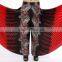 Wholesales high quality tribal printed belly dance divided skirt