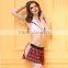 New womens lady naughty school girl Deep-Vneck tops and Fancy dress party outfit lingerie