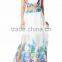 floral print maxi dress 2 pieces set woman fashion going out casual dress