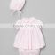 spring and summer cute pink newborn baby clothes persnickety outfits ruffle smocked children clothing wholesale