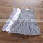 Dresses summer baby vest skirt thin section child plaid small fresh princess dress