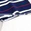 Summer new men's short sleeve stripes stamp T-shirt