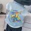 S17630A 2017 Spring Autumn Children Cartoon Coat Kids Denim Jacket