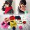 Fashion lovely all Acrylic soft comfortable small kitting children neckerchief