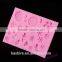 High Quantity Eco-friendly safty Carnation shape silicone chocolate mould,soap mold,diy cake mould