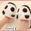 lovely animal panda shaped plush indoor slippers