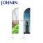 Custom Promotional Knitted Polyester Banner Outdoor Beach Flag