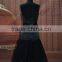 IN STOCK Black Off-The-Shoulder Sleeveless Party Dress Short Prom 16 Dress Evening Dress SE03