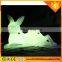 Large inflatable lighting rabbit,inflatable characters,inflatable animal