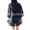 NAPAT Women Tops Bohemian Blouse Elegant Vestidos Embroidered Cotton Garment three quarter