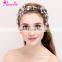 Accessories Purple Flower Bridal Headband Baby's Breath Ethereal Hair vine Decoration Girls Hair Garland Women Flower Headpiece