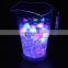 High popularity portable clear beer led drink pitcher glass