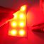 Latest Technology Flashlight Soft COB Chips 3v 3w Red White Led Daytime Running Lights,360 degree Flexible COB LED Drl