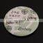 Round logo customized tin badge