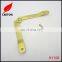 Metal Shiny Gold Box Hinge for Wooden Box