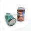 small decorative metal tin jar for caning food with cheap price