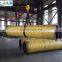 Large Diameter Rubber Dredge suction hose with dead end movable and stainless steel flange