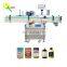 Two side label applicator machine round wine bottle labeling machine