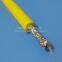 Rov Tether Cable With Copper Wire Conductor With Sheath Color Yellow