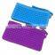 Silicone Zip Pouch Wallets Coin Purse Bags Pencil Case Gifts Box Women Travelling Pouch
