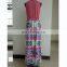 2019 mommy and me pink print cotton sleeveless kids women maxi dress summer (this link for girls,1-13years)