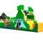 2020 outdoor portable assault course inflatable with Jungle Gorilla theme for kids