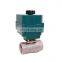 AC220V dn25 dn32 dn40 dn50 inlet electric ball  manual control 2-way motorized water pressure regulator
