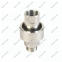 DN32 Both end are thread connection stainless steel 304 high pressure water rotary union for tower crane spray system