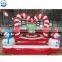 Wholesale 4x4m lovely inflatable snowman bouncer