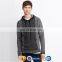 Basic Style Men's 100% Pure Cashmere Hooded Jumper