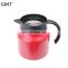 0.6L dark blue press ABS material hot selling turkish arabic dallah coffee tea pot kettle