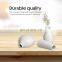Upper Midland Products 3 White Vases for Decor Small White Ceramic artificial Flower Vase  for Home Decor