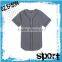 Popular Full Button Cheap Blank Baseball Jersey Wholesale no MOQ Limited
