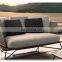 Outdoor Modern Sofa with Merbau board Hemp Rope Sofas set