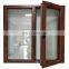 Double tempered glass thermal break casement  aluminum window