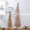 Small wood Christmas trees simple design X-mas tree table decoration ornaments