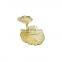 oval shape white & gold edge bowl