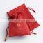 PandaSew Personalized Print Logo Luxury Wedding Favor Suede Velvet Drawstring Bag Jewelry Pouch