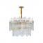 New Product Indoor Decoration Hotel Home Cafe Glass Luxury LED Chandelier