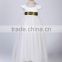 The beautiful white weeding dress for girl 12 years