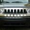 4*4 Front Mesh Grille for Jeep Patriot 2011+  Car Accessories Black Electroplate Mesh