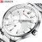 CURREN 8366 Japan Quartz Movt Men Brand Wrist Watches Stainless Steel Calendar Business Popular Military Watch