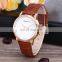 REBIRTH RE029 Hot Sale Leather Strap Rose Gold Quartz Women WristWatch Luxury Brand Lady Dress Watch