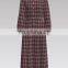 High Quality 100%  Cotton Yarn Dyed Flannel Brown Check Design