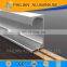 Aluminum Extrusions Profiles of 6063 or 6061 or 6005 material for kitchen cabinet Handles and Edge aluminum profile