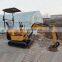 Factory direct Home Use 1000 kg hydraulic crawler digger excavator smallest 1 ton excavator with swing boom for sale