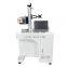 Jinan Leeder portable fiber laser marking engraving machine 50W Raycus/JPT/MAX 100 200 300 mm with rotary price