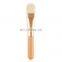Mask Brushes long Wooden Handle Facial Mask Brush SmallWooden handle soft mask brush Customized Logo
