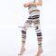 Women High Quality Capri's High Waisted Floral Lady's Fitness Leggings Seventh Elastic Slim Short Leggings/CUHAKCI Printing Pant