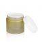 80g thickened bottom mask bottle spot wide mouth cream bottle cosmetic glass jar 120g transparent round cream bottle